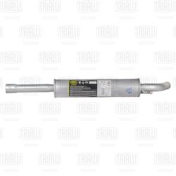 Глушитель для а/м Skoda Fabia (01-)/VW Polo (01-) 1.4i доп. (рез-р) (алюм. сталь) (EAM 1811)