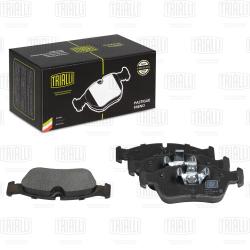 Колодки торм. для а/м BMW 1 (E81/87) (04-)/3 (E90) (05-) диск. перед. 150x57 (PF 4182)