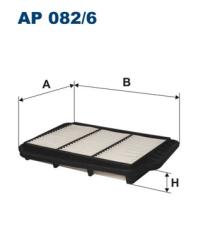 Фильтр воздушный CHEVROLET LACETTI 03> AP 082/6