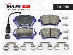 Колодки тормозные VOLKSWAGEN T5 03>/MULTIVAN 03> с датчиком задние Ceramic E510119