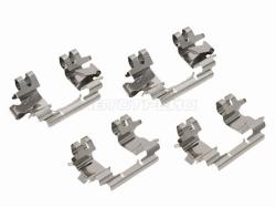 Комплект монтажный тормозных колодок FR HONDA CIVIC 92-/JAZZ 02-08/LOGO 96-01