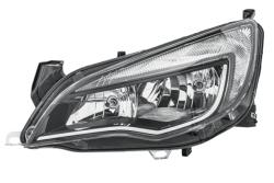 Фара L OPEL ASTRA J H7/H7 с дневным светом/хром черный/Sport SXI SRI 1EG 010 011-671