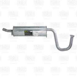 Глушитель для а/м ГАЗ 31105 (дв. Chrysler) осн. (алюм. сталь) (EMM 0396)