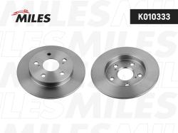 K010333 Диск тормозной TOYOTA AURIS 07- (пр-во Япония) задний D 259мм.