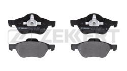 Колодки торм. диск. передн. Renault Laguna II 01- Laguna III 07- Wind 10- bs-2488