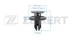 Клипса крепёжная Mazda (миним. кол-во заказа 10 шт) be-3715