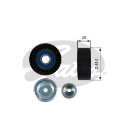 Ролик направляющий привода вспомогательных агрегатов t36124