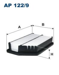 Фильтр воздушный HYUNDAI ELANTRA 11- AP 122/9