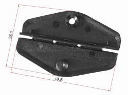 Клипса зажима стекла GM/CHEVROLET (1 шт.)