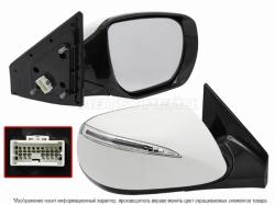 Зеркало Hyundai Santa Fe 12-15 (Справа/ Обогрев/ Регулировка/ Повторитель поворота/ Подсветка/ 10 ко