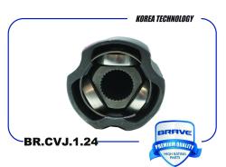 Шрус внутренний 95228718 BR.CVJ.1.24 левый АКПП CHEVROLET Aveo T300, Cobalt,Gentra,Ravon R4 30X35X22 BRCVJ124