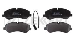 Колодки торм. диск. передн. с датчиком Ford Tourneo Custom 12- Transit VIII 13- Transit Custom 12- bs-1250