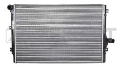 Радиатор охлаждения двигателя Audi A3 II 03- TT II 06- Skoda Octavia (1Z_) 04- VW Golf V VI 03-  mk-1234