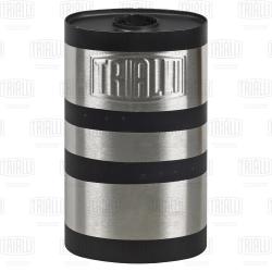 Глушитель универс. (овал 105x170) L=300 d=52 (1 вх. 1 вых. с камерой) (нерж. сталь) (EAM 22L30052)