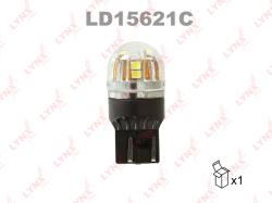 Лампа LED W21/5W T20 12V W3x16q 6800K Canbus LD15621C