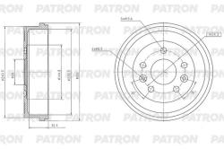 PDR1013 Барабан тормозной