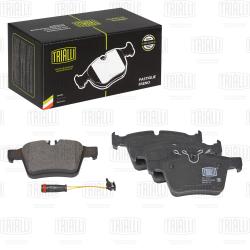 Колодки торм. для а/м Mercedes C (W205) (14-) диск. зад. (в компл. с датчиком) (PF 4147)