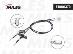 EI000379 Трос ручного тормоза FORD FOCUS 03-04 2х1770мм (диск.торм.)