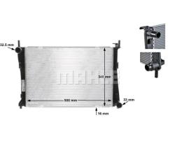Радиатор FORD FIESTA/FUSION 1.25-1.6 M/T 01- CR 1355 000S