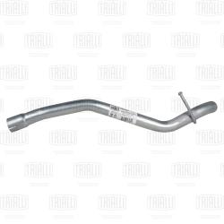 Труба выхлопная для а/м Ford Focus II (05-) хетчбек (алюм. сталь) (EMP 1002)