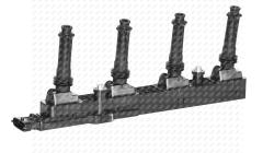 Катушка зажигания Opel Astra G,H - Zafira A,B 2.0 KD8076