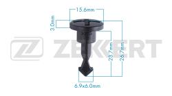 Клипса крепёжная VAG (миним. кол-во заказа 10 шт) be-3815