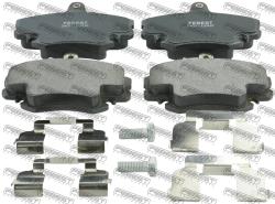 КОЛОДКИ ТОРМОЗНЫЕ ПЕРЕДНИЕ RENAULT LOGAN 2005-2013 2401-logf