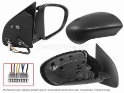 Зеркало Nissan Qashqai 06-13 / Dualis 07-14 / Qashqai+2 08-14 (Справа/ Обогрев/ Регулировка/ Складыв