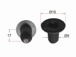 Втулка под клипсу VAG (1 шт.)