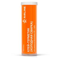 Клей-герметик (холодная сварка) для ремонта бензобака, 55 гр., туба (AGECW06)