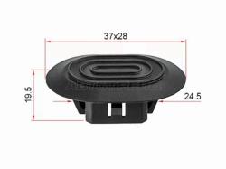 Клипса крепления порога TOYOTA