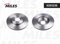 K001235 Диск тормозной FORD FOCUS II/III/C-MAX 03-/VOLVO S40 04- передний вент.D 278мм.