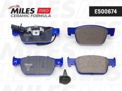 E500674 Колодки тормозные AUDI A4 15-/A5 16- передние Ceramic