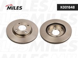 K001648 Диск тормозной NISSAN TIIDA 07- передний вент.D 280мм.