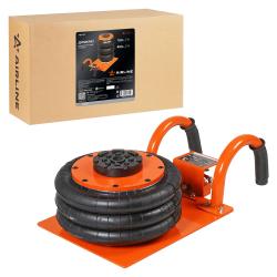 Домкрат пневматический 3т 150-400мм, 3 секции, корот. ручка (ABJF03)