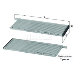 Фильтр салонный HYUNDAI ACCENT II (LC)  HYUNDAI ACCENT II Saloon (LC)  HYUNDAI GETZ (TB) la195/s