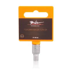 Головка торцевая 1/4" TORX E6 (AT-BS-02)