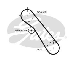 Ремень ГРМ 5548xs