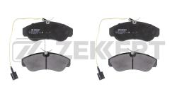 Колодки торм. диск. передн. с датчиком Citroen Jumper (230_) 94- Fiat Ducato (230_ 244 Z_) 99- Peu bs-1572