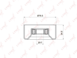 Ролик ремня приводного HONDA ACCORD/CIVIC/CR-V 1.8/2.0 01- YP137432