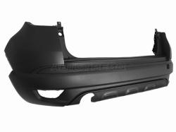 Бампер задний Renault Kaptur 16-20 (Под одну трубу)