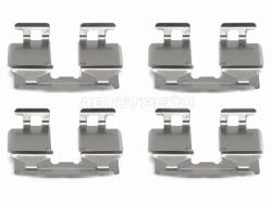 Комплект монтажный тормозных колодок RR TOYOTA RAV4 05-12/MARK X 07-13