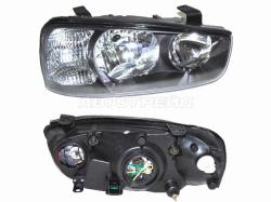 Фара Hyundai Elantra 00-03 (Справа/ Чёрная)