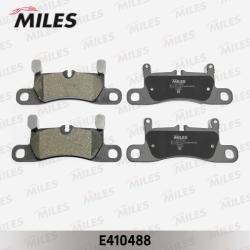 E410488 Колодки тормозные PORSCHE CAYENNE 3.0-4.8 (1KP) 10- задние LowMetallic