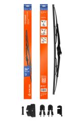 Щетка стеклоочистителя грузовая каркас 650мм (26") 3 адаптера (AWB-TK-650)