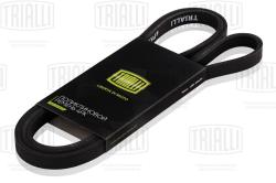 TRIALLI 4PK1580 Ремень приводной для автомобилей Toyota Land Cruiser 100 (98-) 4.2d висконагревателя (без компрессора кондиционера) (4PK1580)