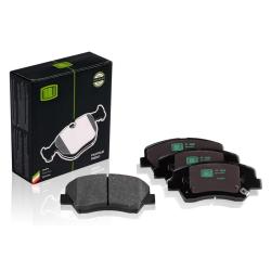 TRIALLI PF 0808 Колодки тормозные дисковые для автомобилей Kia Ceed (12-) с тормозной системой Mando R15 передние 133x60