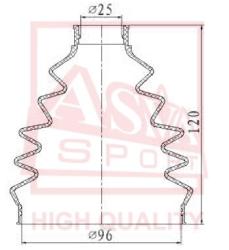Шрус наружный 27x56.7x36 VOLVO VOLVO : XC-90 vo-xc9a48