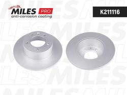 Диск тормозной RENAULT MASTER III/OPEL MOVANO 10- задний с покрытием K211116