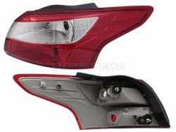 Фонарь задний Ford Focus 10-15 (Справа/ 4D SED)